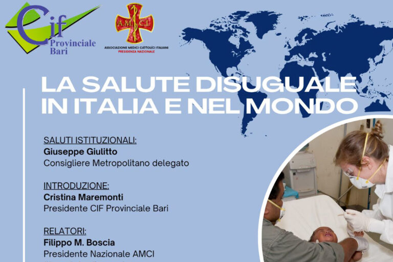 La salute disuguale in Italia e nel Mondo