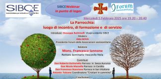 SIBCE – La Parrocchia: luogo di incontro, di formazione e di servizio