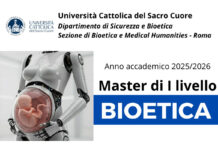 Iscrizioni al Master di I livello in Bioetica