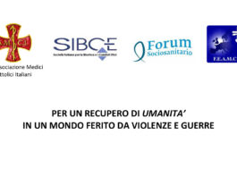 Comunicato Congiunto Amci Feamc Forum Sociosanitario Sibce