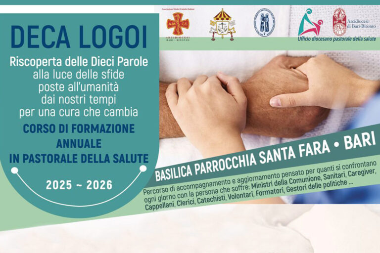 Riscoperta delle Dieci Parole alla luce delle sfide poste all’umanità dai nostri tempi per una cura che cambia