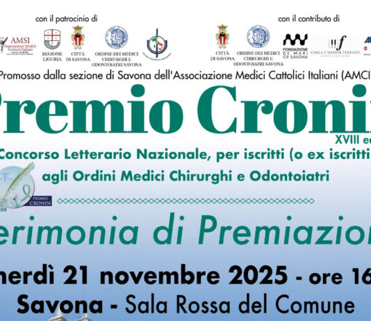 XVIII edizione Premio Cronin 2025 – Cerimonia di Premiazione