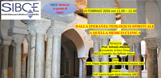 SIBCE – Dalla Speranza Teologico-spirituale a quella Medico-Clinica