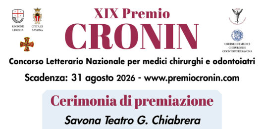 XIX edizione Premio Cronin 2026