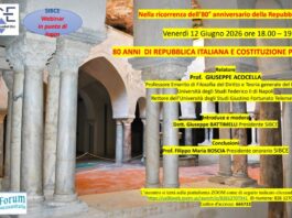 SIBCE – 80 Anni di Repubblica Italiana e Costituzione Personalista