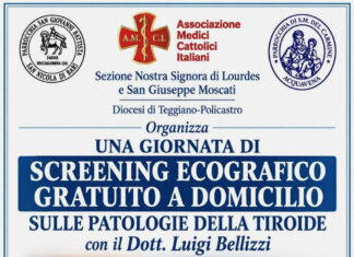 Una Giornata di Screening Ecografico Gratuito a Domicilio sulle Patologie della Tiroide con il Dott. Luigi Bellizzi